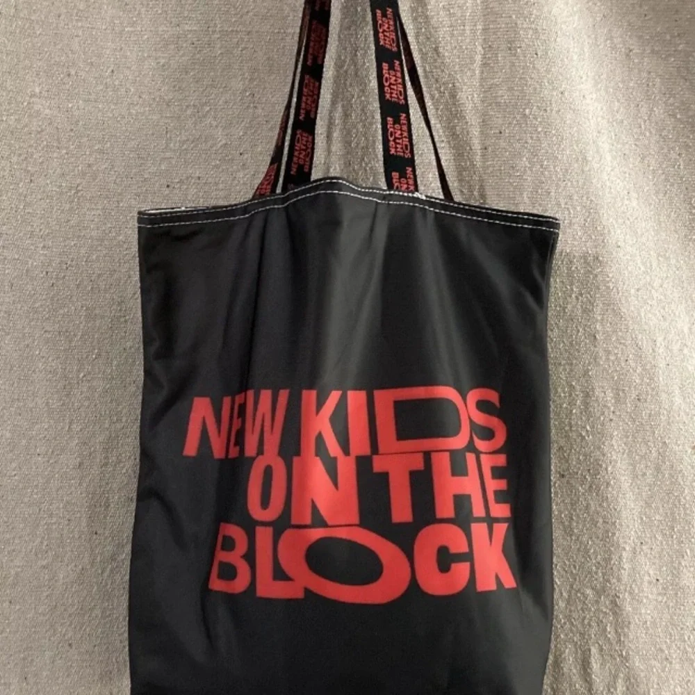 New Kids On The Block Concert Tour Fabric Tote Bag NKOTB Boy Band Merchandise - Picture 5 of 9